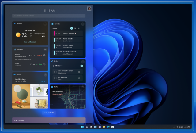Windows 11 screen